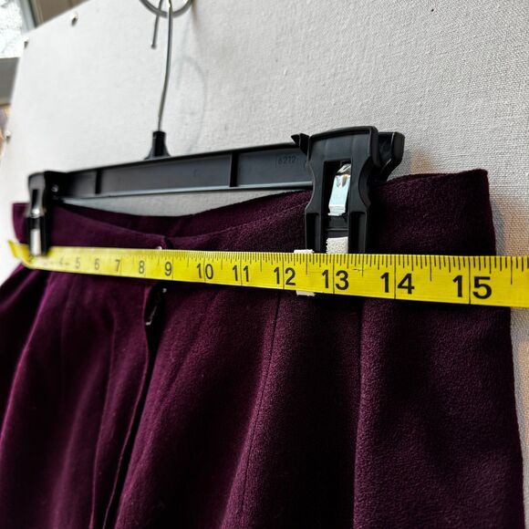 Vintage 90s Kasper 12P Wool Womens Business Mini Skirt Suit - Classic Power Look - Picture 8 of 11